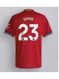 Manchester United Luke Shaw #23 Replika Hemmakläder 2025-26 Kortärmad
